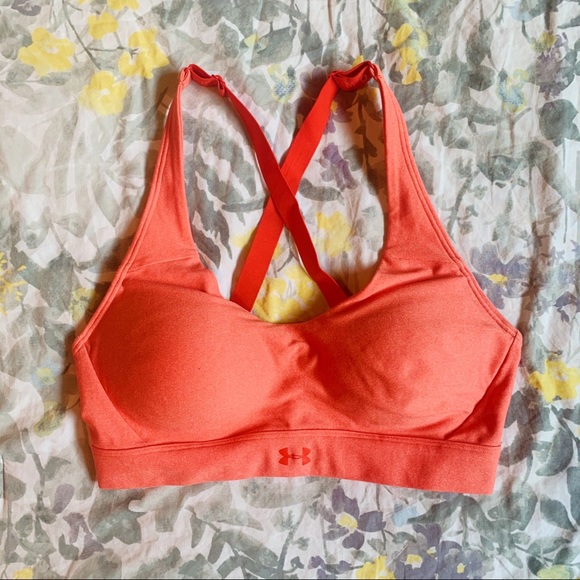 COPY - UNDER ARMOUR hot pink sports bra - Picture 3 of 5